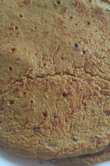 Ovsené placky so slivkami a škoricou