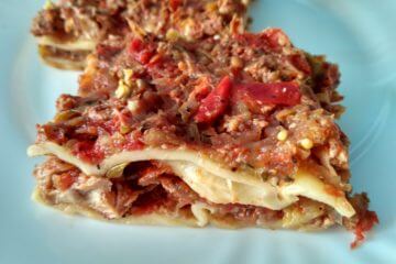 Cuketové lasagne so zeleninou