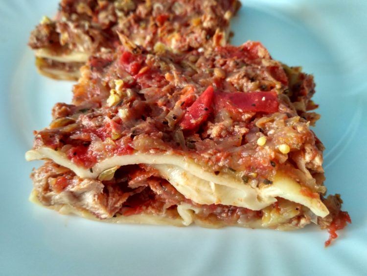 Cuketové lasagne so zeleninou