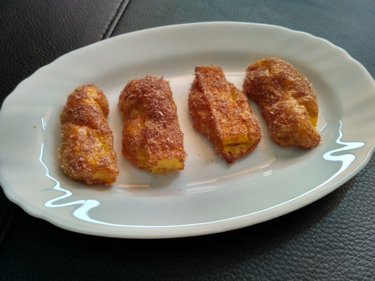 Cuketové prsty so syrom