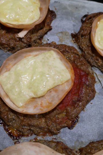 Pizza koláčiky z chia semienok