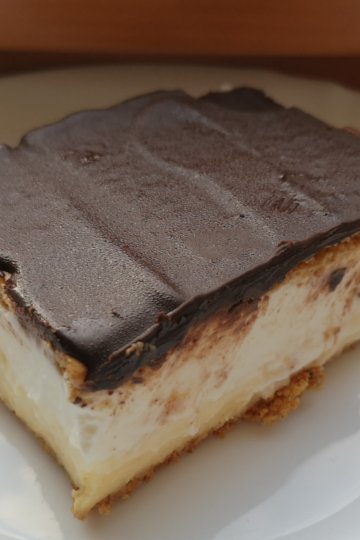 Nepečený tvarohový krémeš