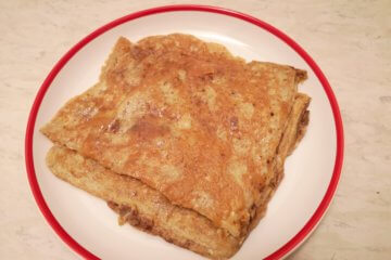 Škoricové lowcarb palacinky