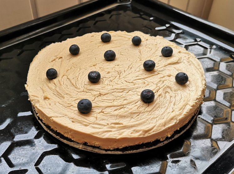 Arašidovo kakaový lowcarb koláč