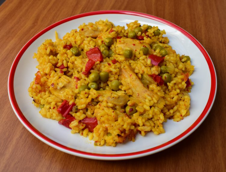 Kuracia paella s originálnym korením